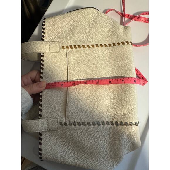 Brighton Pebbled Leather Small Tote Bag White – Shoulder Purse (Great Condition) - Picture 6 of 7